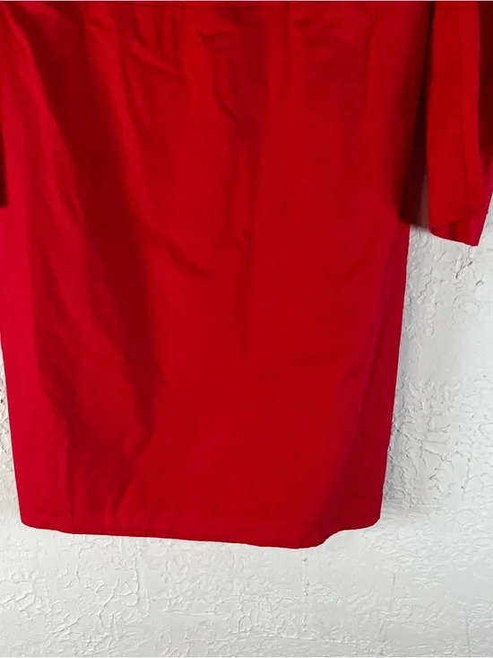 Lovers + Friends Isa Puff Sleeve Mini Dress in Cherry Red - Picture 9 of 15